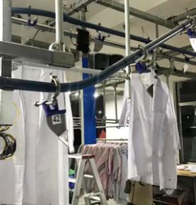 RFID-lösning för produktionslinjehantering för kläder