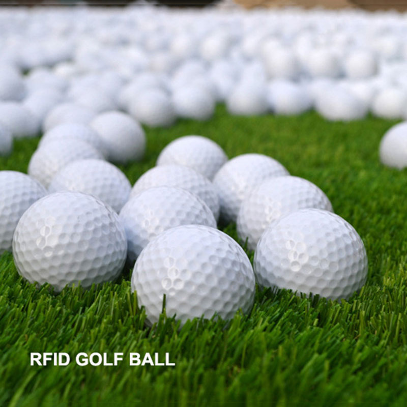 Hot rea 2 lager boll RFID Uhf golfboll med chip Alien H3 för spårning och hantering2