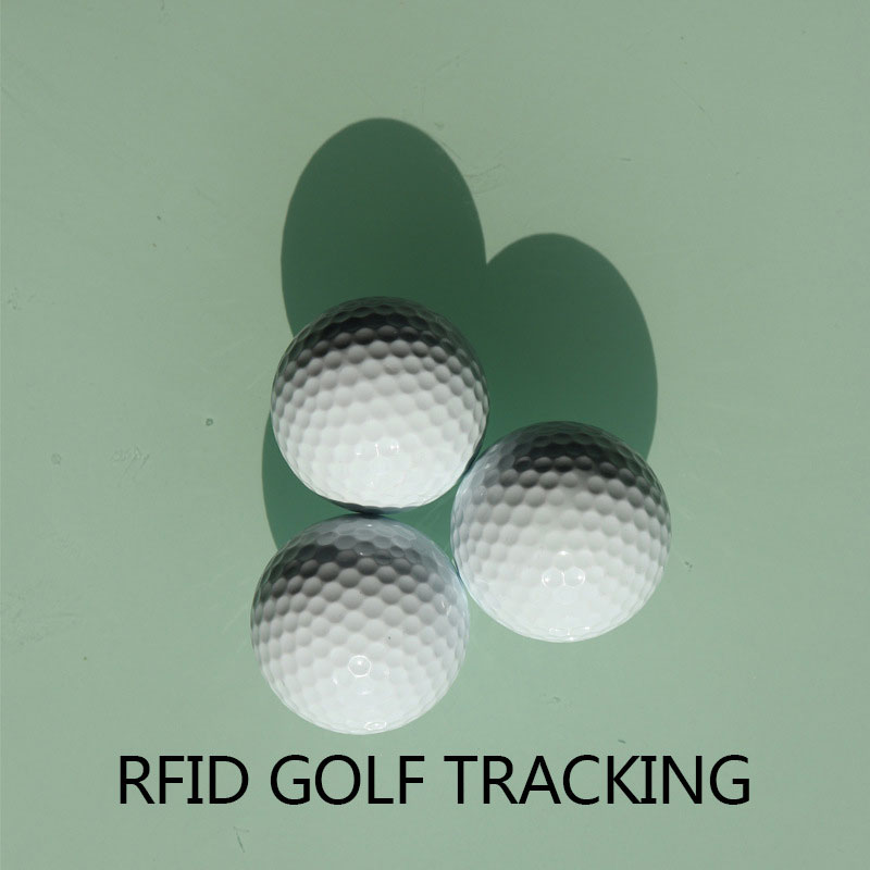Hot rea 2 lager boll RFID Uhf golfboll med chip Alien H3 för spårning och hantering4