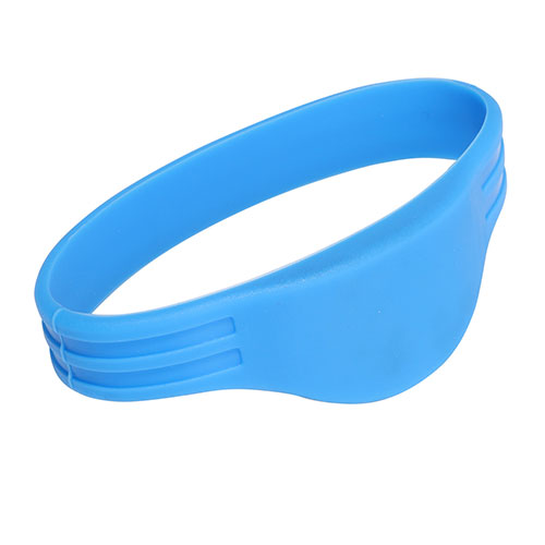 RFID silikon dubbeltråd halvcirkelarmband 2