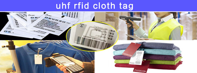 UHF rfid antistöldtagg RFID klädetikett för klädhantering