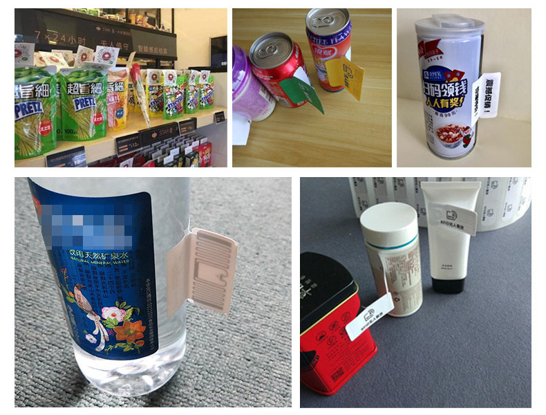 RFID obemannad detaljhandel elektronisk etikett supermarket närbutik speciell Internet of things radiofrekvensetikett UHF passiv 6C 6